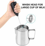 Electric Milk Frother Drink Foamer Whisk