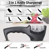 KNIFE SHARPENER Ceramic Tungsten Kitchen Knives