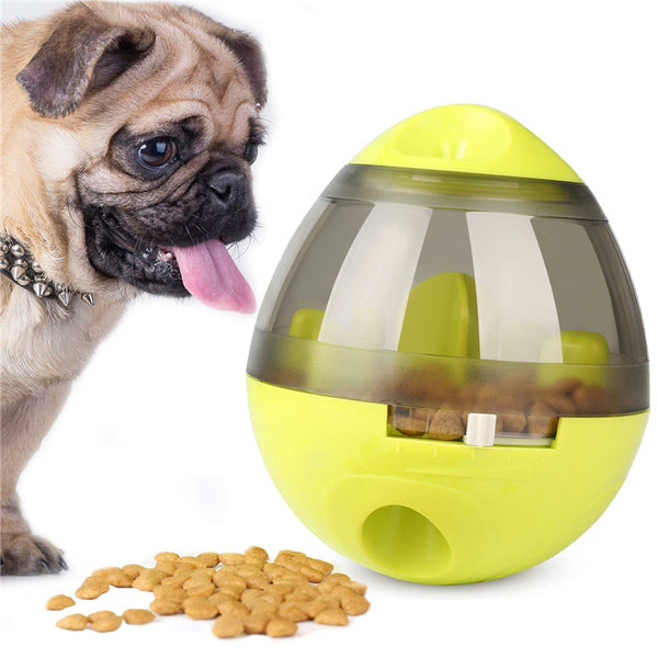 Dog Food Balls Tumbler Pet Puppy Feeder Dispenser Bowl Toy