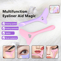 Silicone Eyeliner Stencil Wing Tip Mascara Drawing Lipstick Aid Face