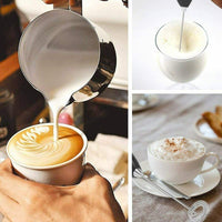 Electric Milk Frother Drink Foamer Whisk