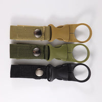 Molle Webbing Backpack Buckle Carabiners Attach Quickdraw Water Bottle Hanger Holder Outdoor Camping Hiking Climbing Accessories