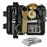Outdoor Emergency Survival And Safety Gear Kit